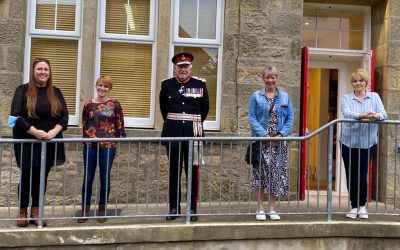 Lord-Lieutenant Seymour Monro Visit