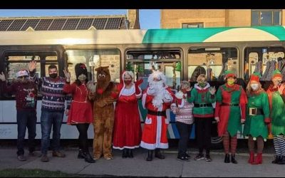 Santa’s Travelling Bus